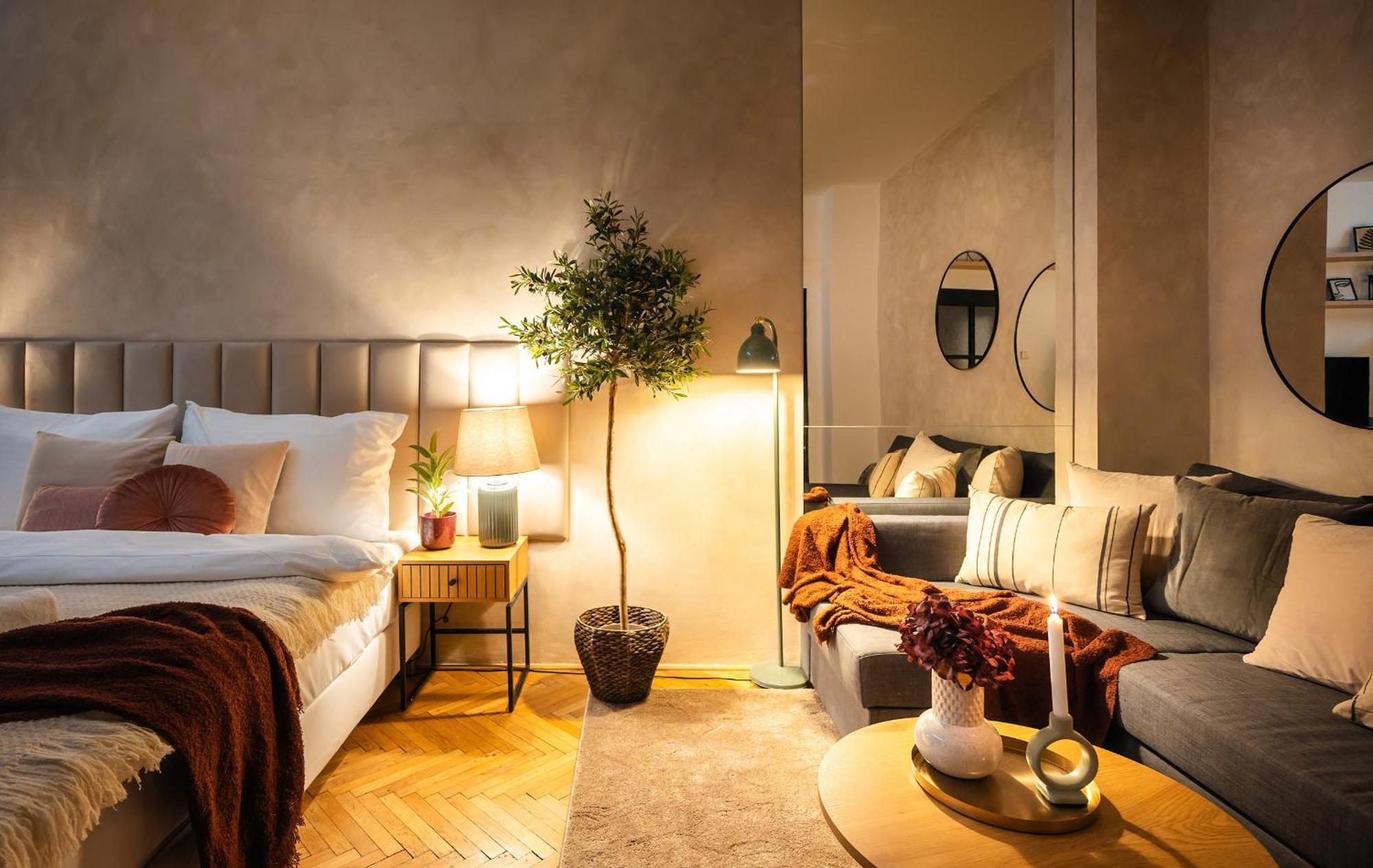 2Br 1,5Bath Chic City Suite Near Wenceslas Square 布拉格 外观 照片