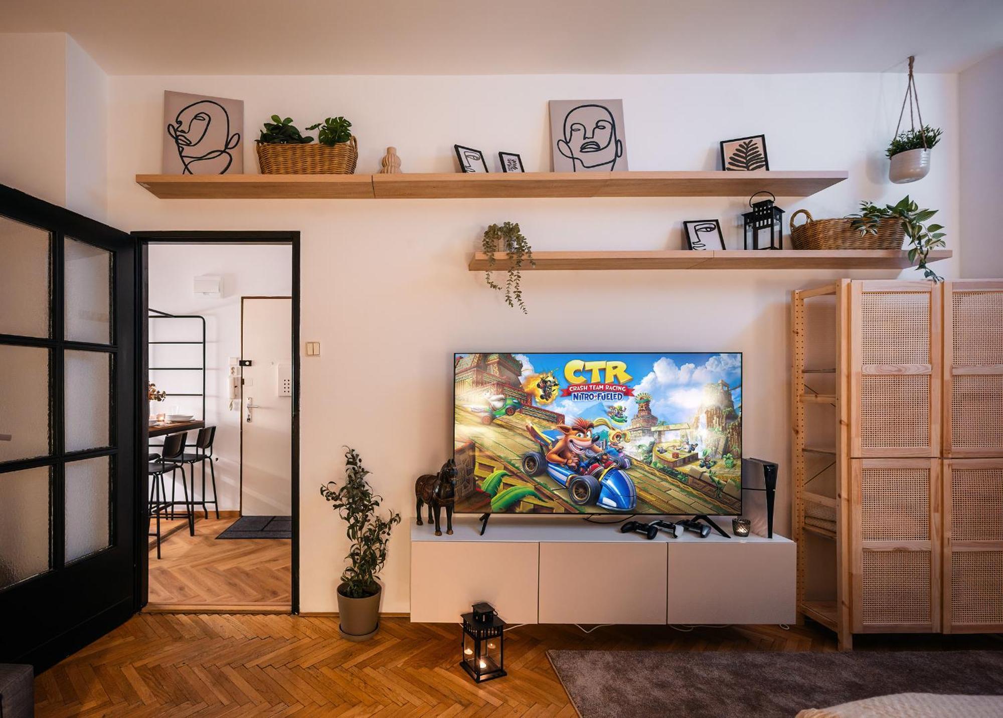 2Br 1,5Bath Chic City Suite Near Wenceslas Square 布拉格 外观 照片